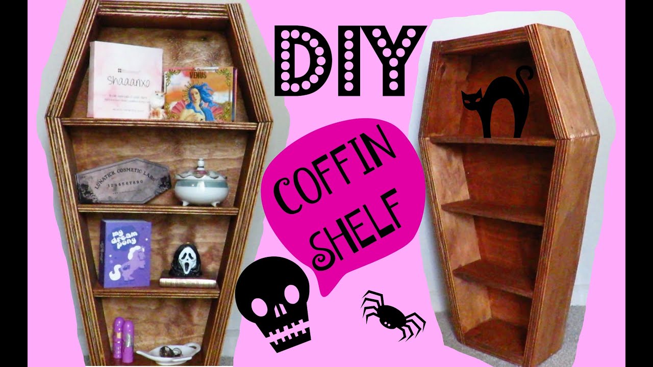 DIY COFFIN SHELF | JamSaysMeow