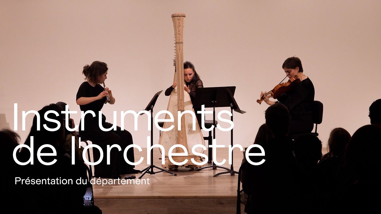 Le département des instruments de l'orchestre de la HEM