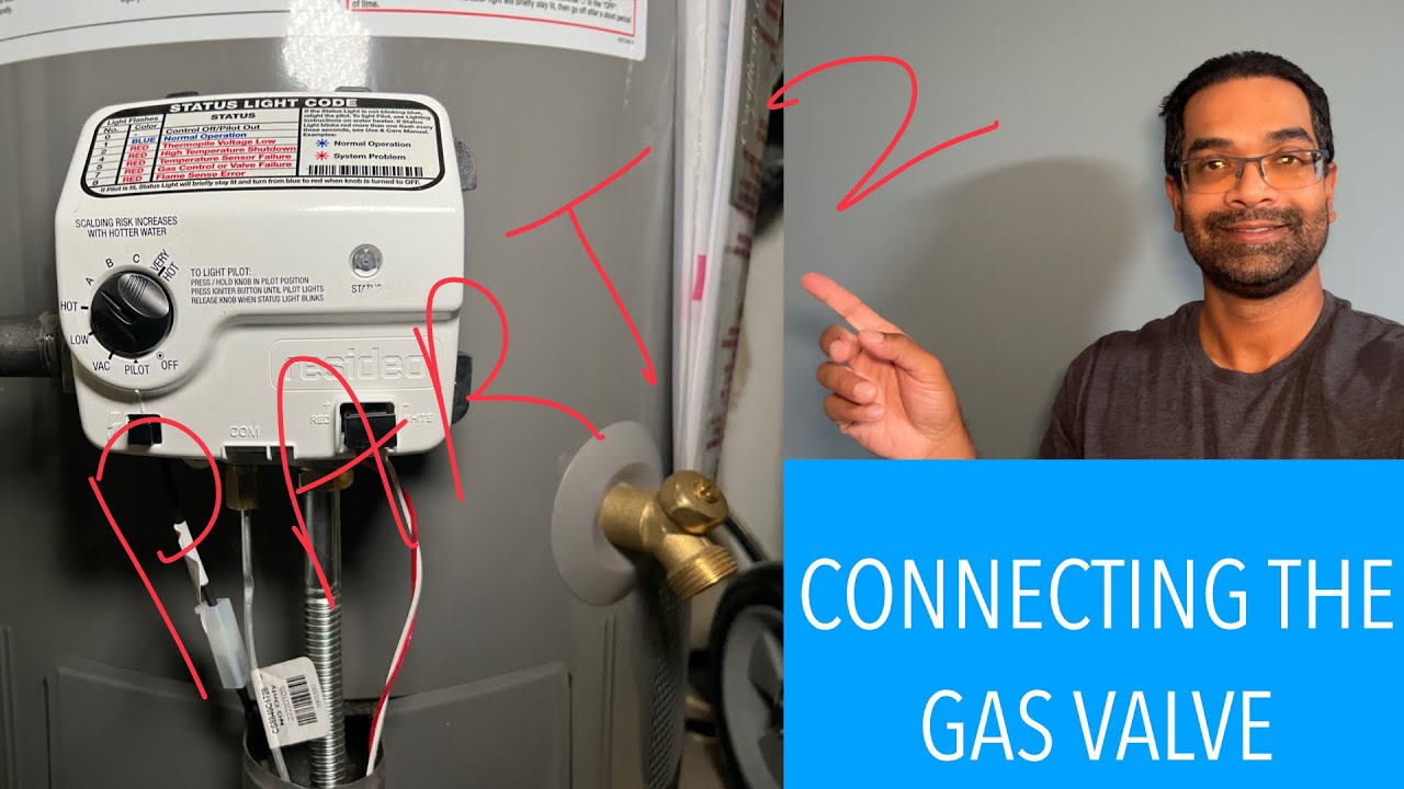 How To Install Gas Pipes On A Rheem Hot Water Heater