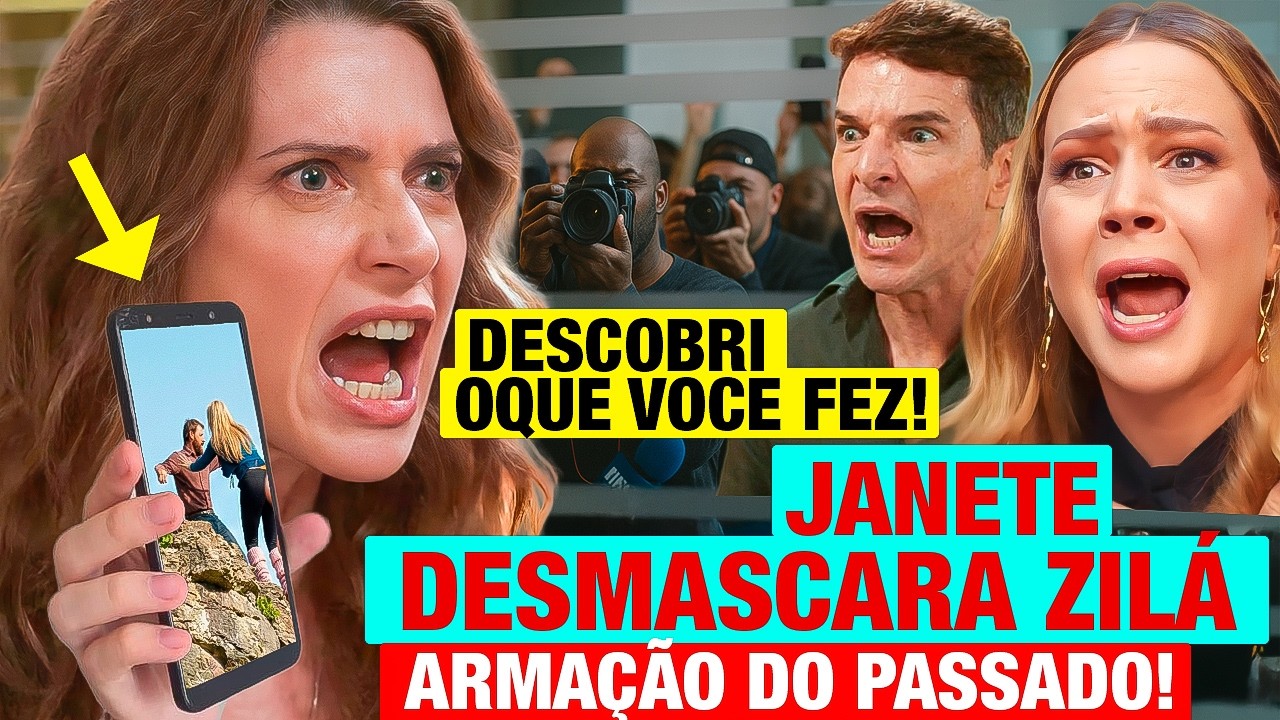 CORAÇÃO ACELERADO - Janete descobre a ARMAÇÃO DE ZILÁ pra separa-la de Alaozinho e DESMASCARA ZILÁ!
