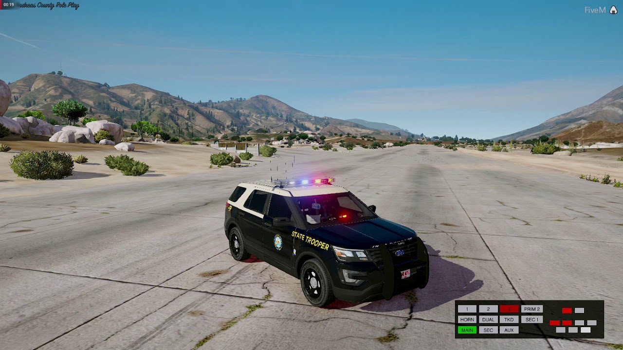 Grand Theft Auto 5: Code 3 RLS Rumbler Siren