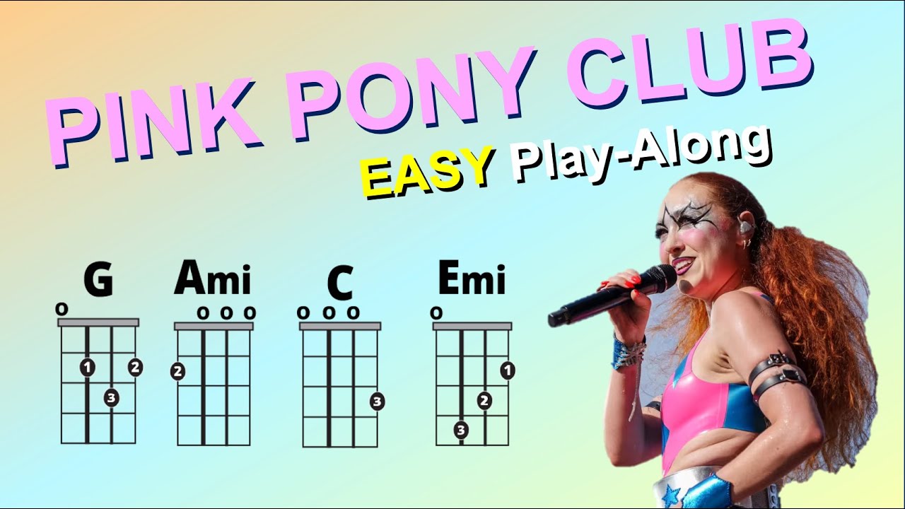 Pink Pony Club (Chappell Roan) Ukulele Play-Along