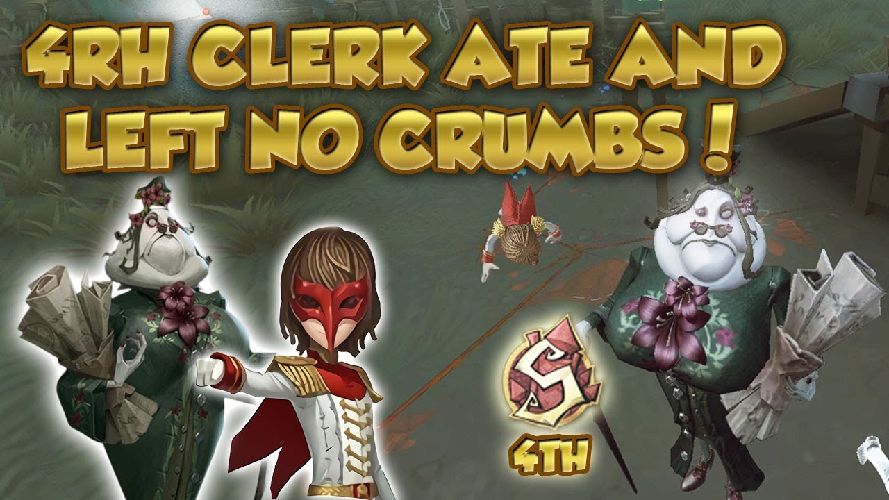 #43 (4th Clerk) Grandma Clerk is Too Stronk! | Identity V | 第五人格 |제5인격|アイデンティティV | Clerk