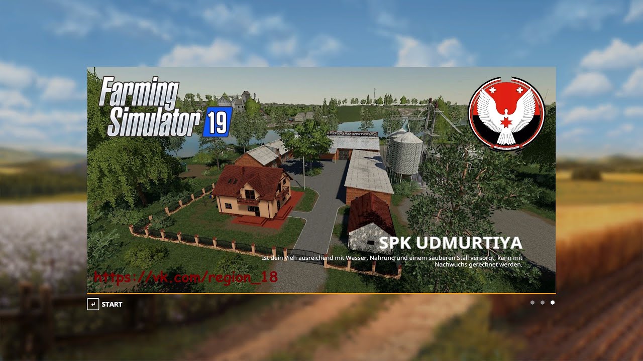 FS19 SPK Udmurtia 4x Map Fly Thru