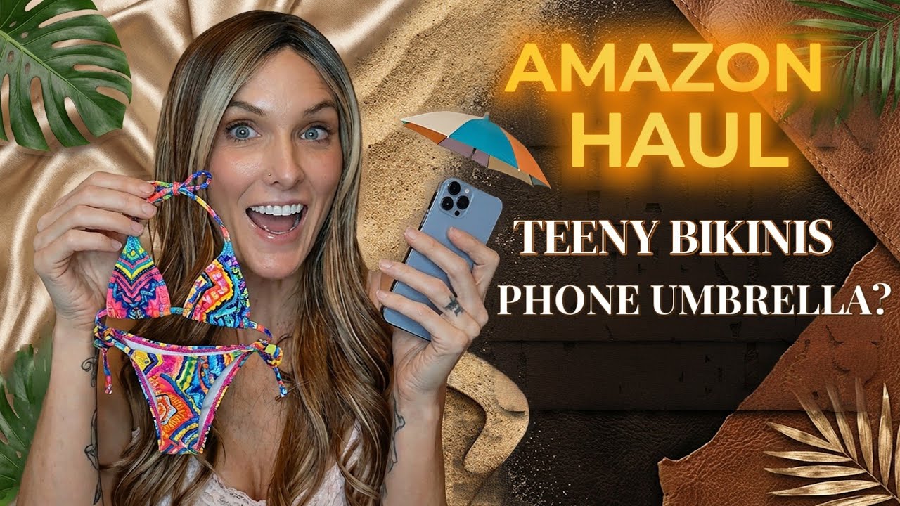 Покупки на Amazon! Миниатюрные бикини и зонтики для телефонов?