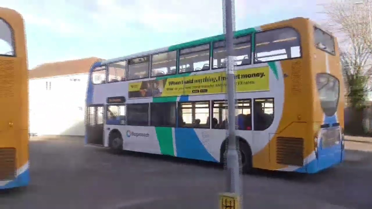 Bus Spotting at Swindon Bus Station Wiltshire 16.1.2024