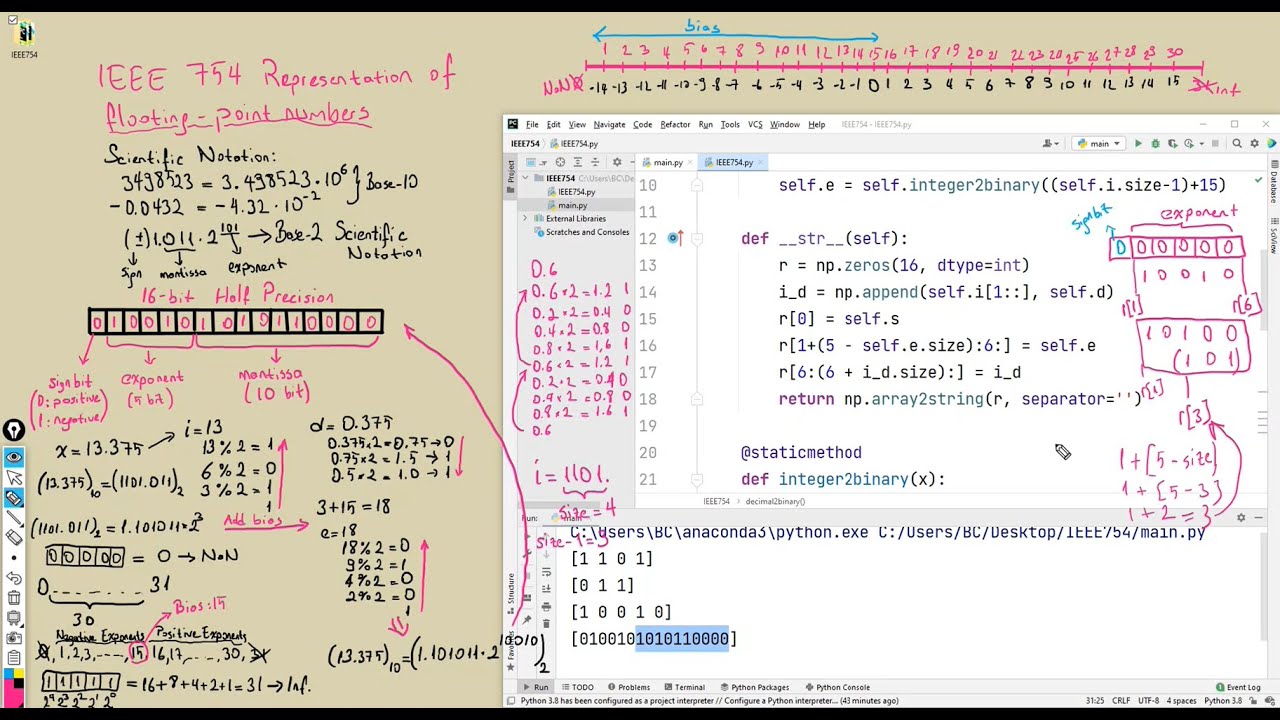 IEEE 754 Standard for Floating-Point Binary Numbers | Numerical Analysis for Computer Engineers 03