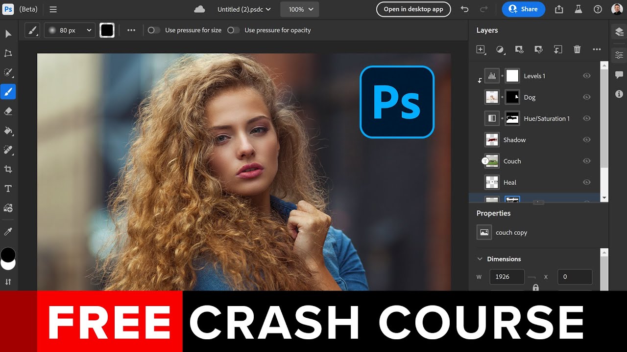Photoshop On The Web - NEW Jaw-Dropping Online Editor!