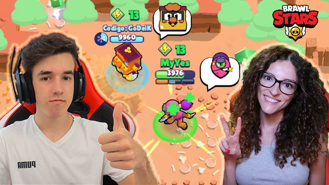 GoDeiK & MyYes POR PRIMERA VEZ JUNTOS en BRAWL STARS