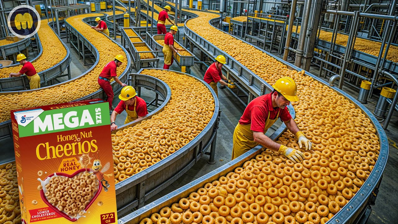 Inside the Factory That Makes Honey Nut Cheerios by the Millions