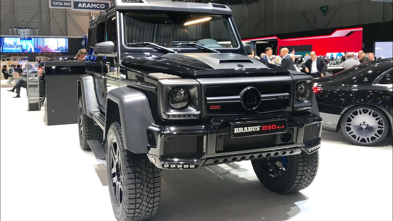 2019 BRABUS 850 6.0 Biturbo 4X4² based on the Mercedes G 63 AMG [1 of 5] - Supercars DD