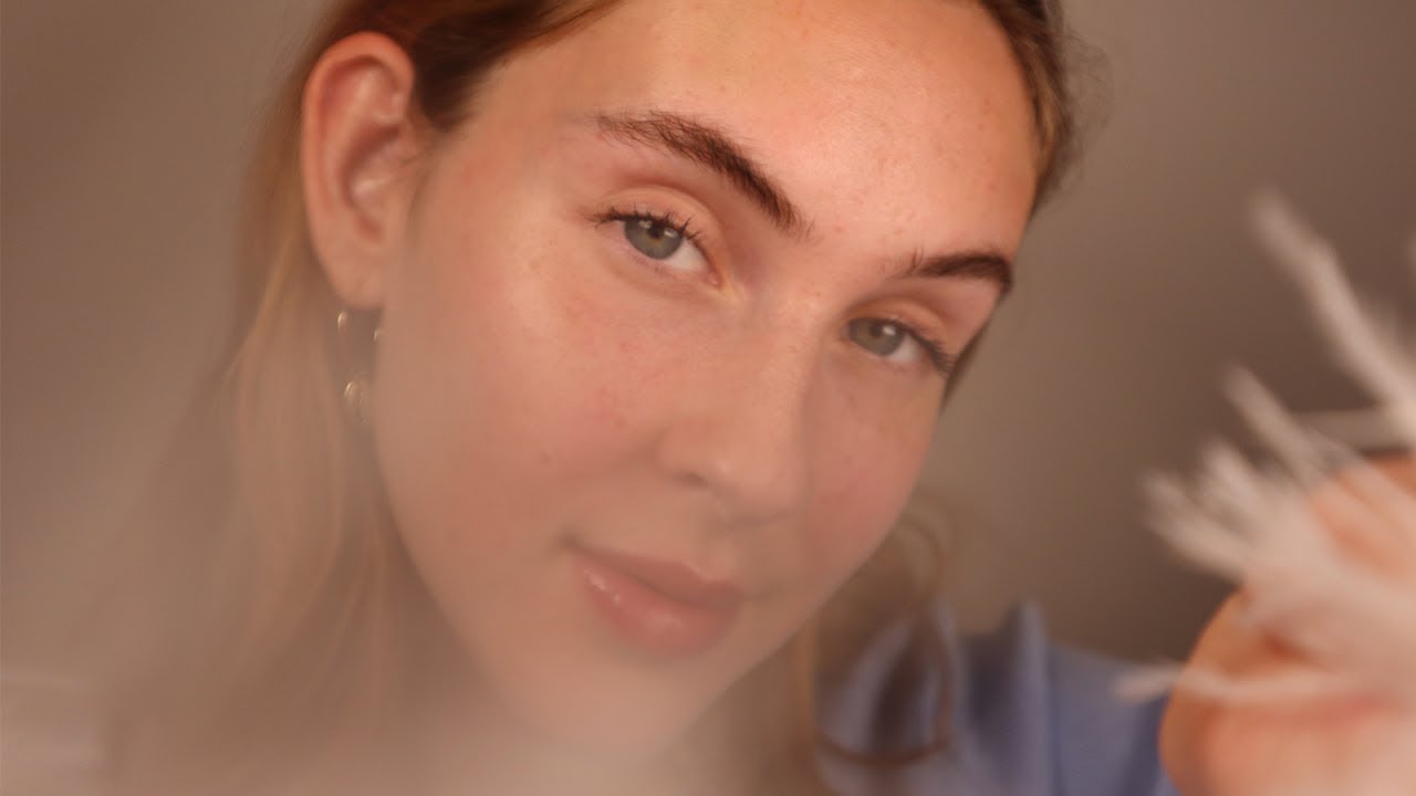 ASMR Con Plumas *MASAJE FACIAL* Sleepy.... (SORTEO 40.000 SUBS!)