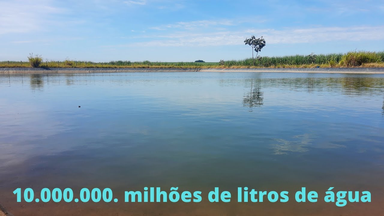 Reservatório mais barato de dez milhões de litros