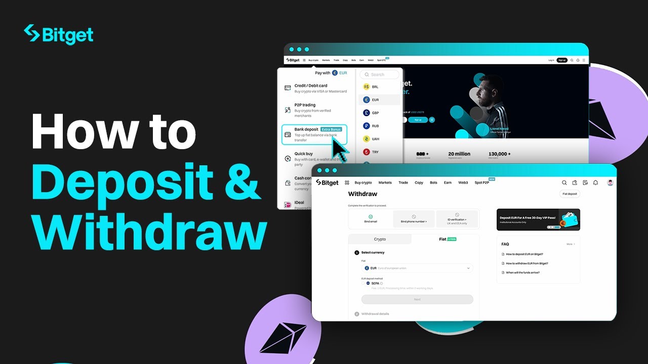 Step-by-Step Guide on Deposit and Withdrawals