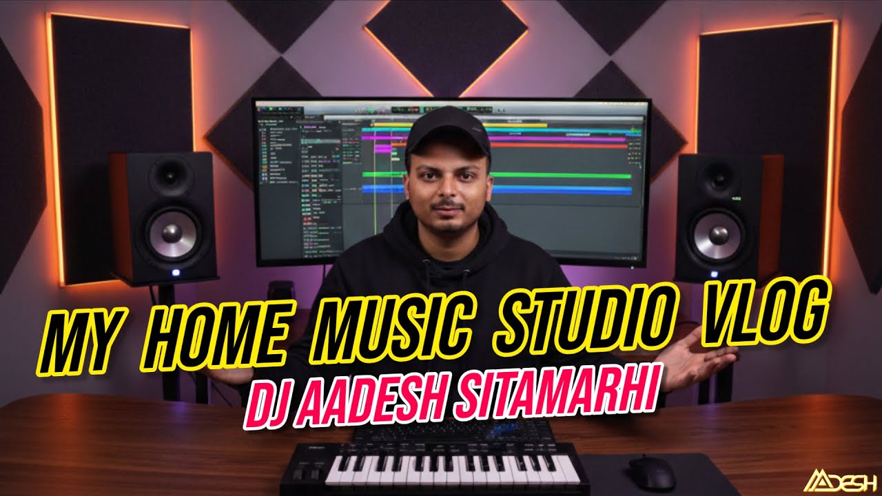 My Home Studio Setup Vlog😋| 