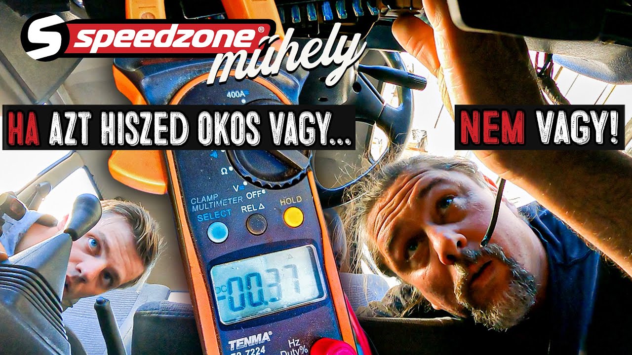 Speedzone műhely: Ha azt hiszed okos vagy... Nem vagy!