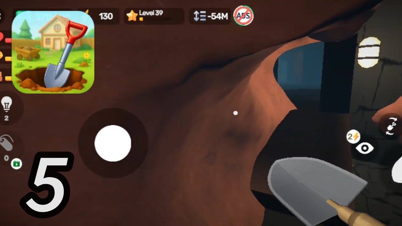 Excavation part 5 || gameplay walkthrough - diy digging : fun games (android)