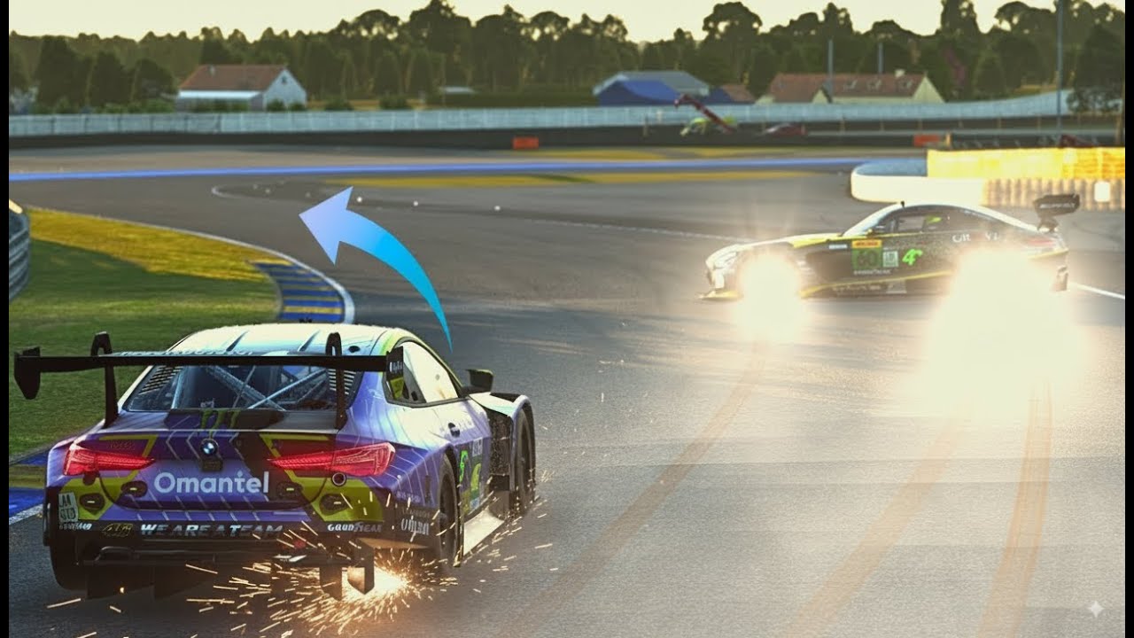 This GT3 Sprint Race at Le Mans had Everything