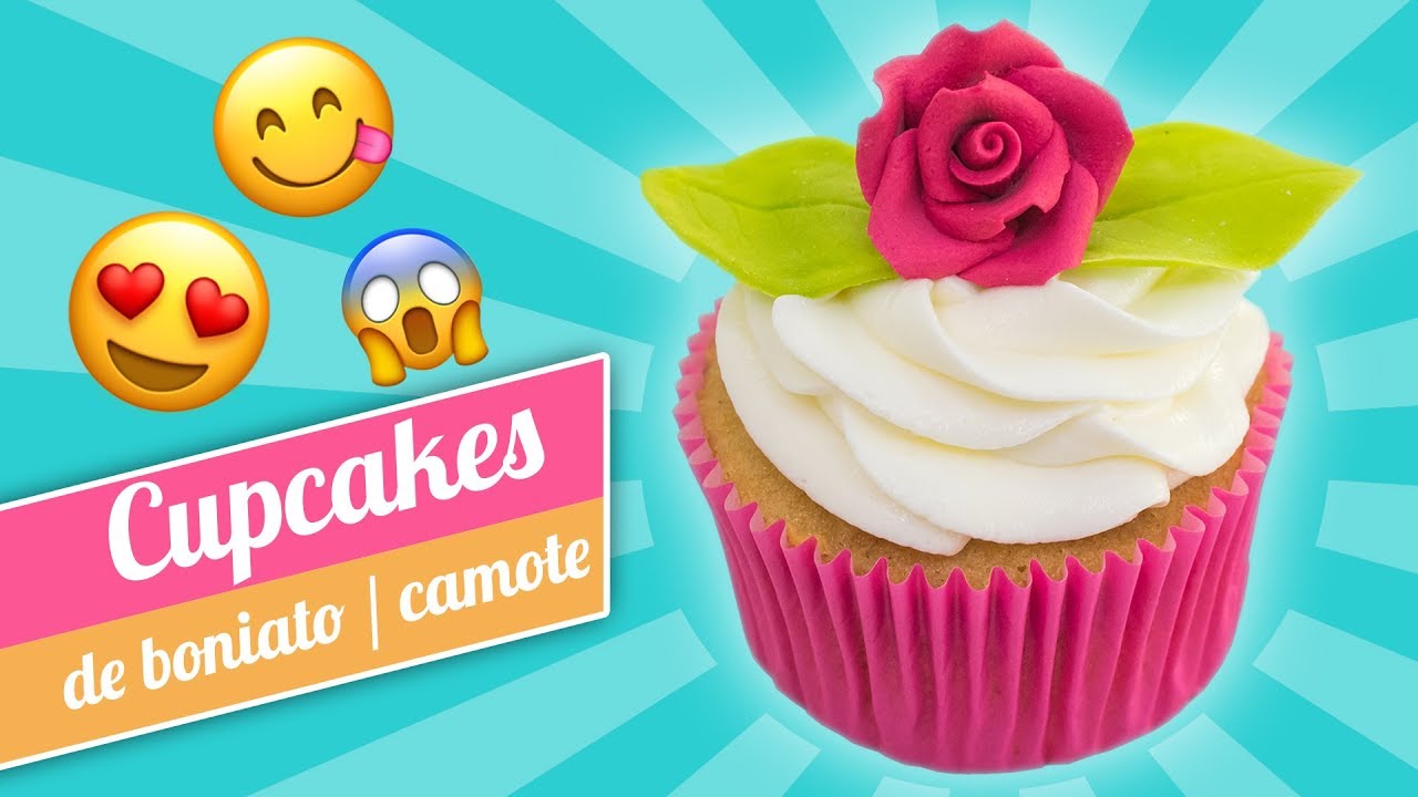 CUPCAKES DE BONIATO, NARANJA Y CANELA | Sorprendentemente deliciosos | Quiero Cupcakes!
