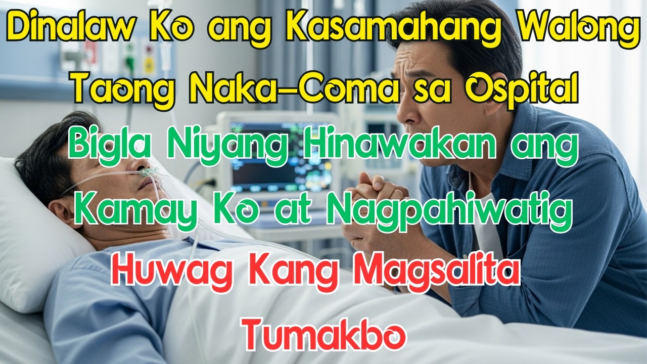 Dinalaw Ko ang Kasamahang Walong Taong Naka-Coma sa Ospital. Bigla Niyang Hinawakan ang Kamay Ko at