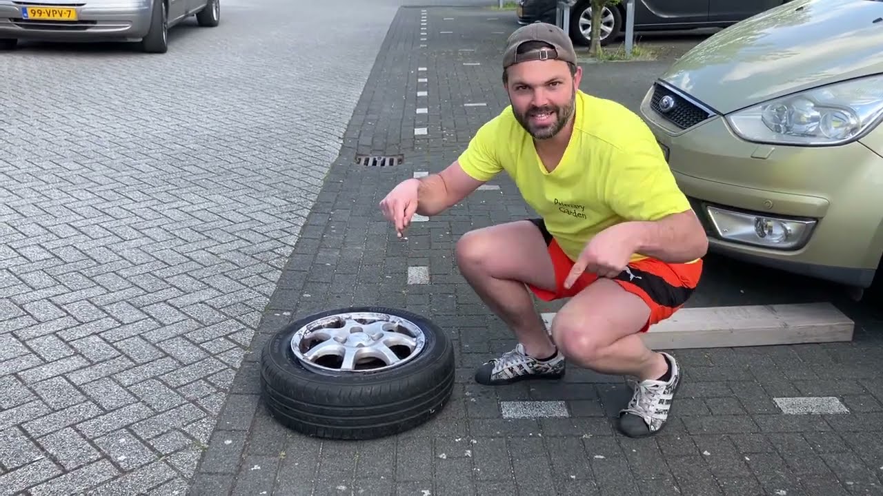 HOE AUTOBAND THUIS VAN VELG HALEN - HOW TO BREAK BEAD FROM RIM AT HOME