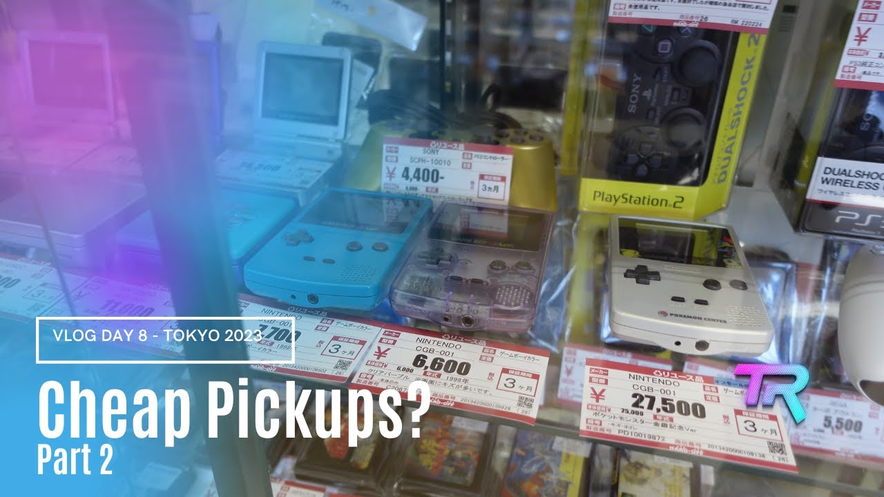 Day 8 In Search for the Cheapest Retro Games Part 2 | VLOG Japan 2023