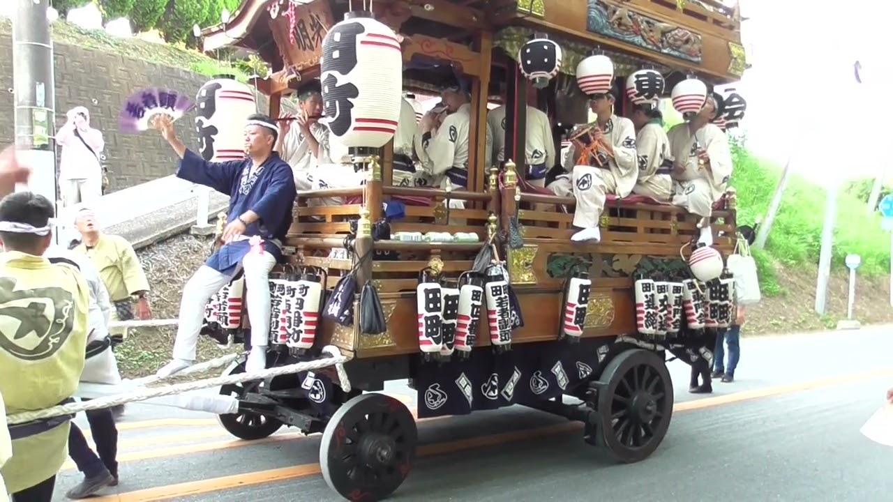 成田祇園祭 令和6年7月7日 田町 曳き廻し