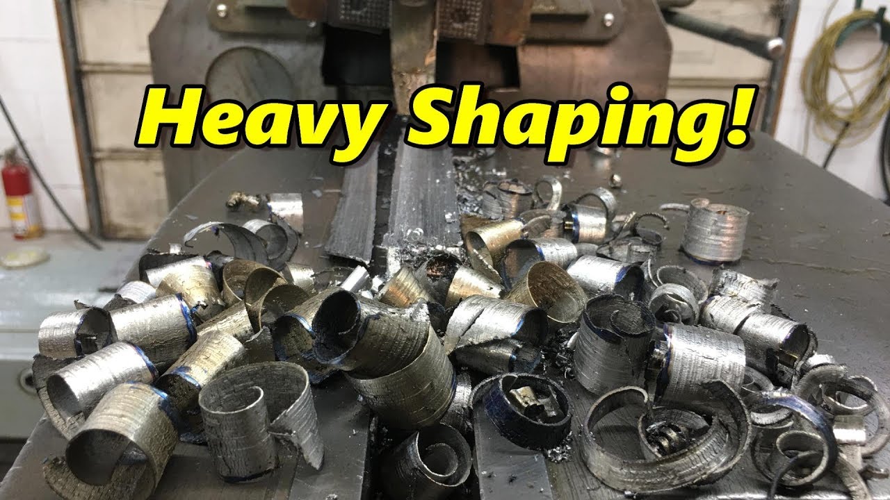 SNS 207: Heavy Shaper Cuts, Horizontal Boring Mill