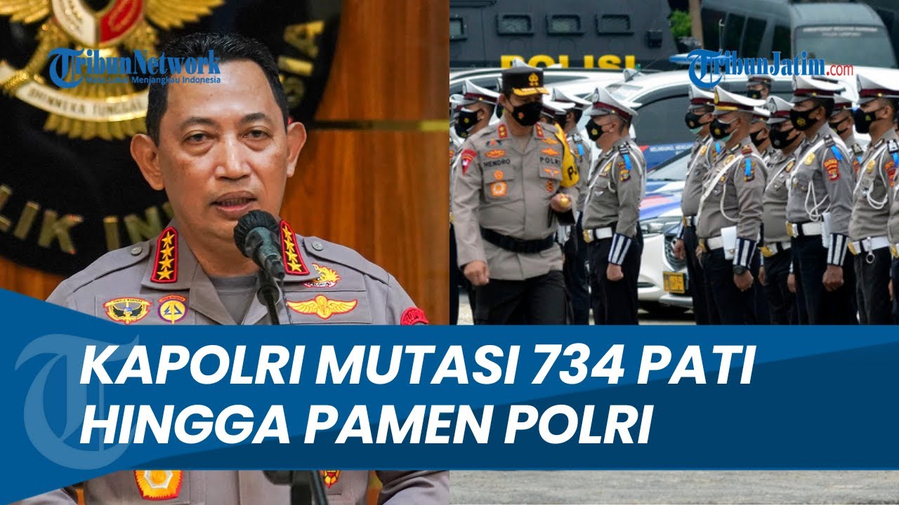 Menuju Tahun Baru 2025, Kapolri Mutasi 734 Pati hingga Pamen Polri Termasuk Kapolres Semarang