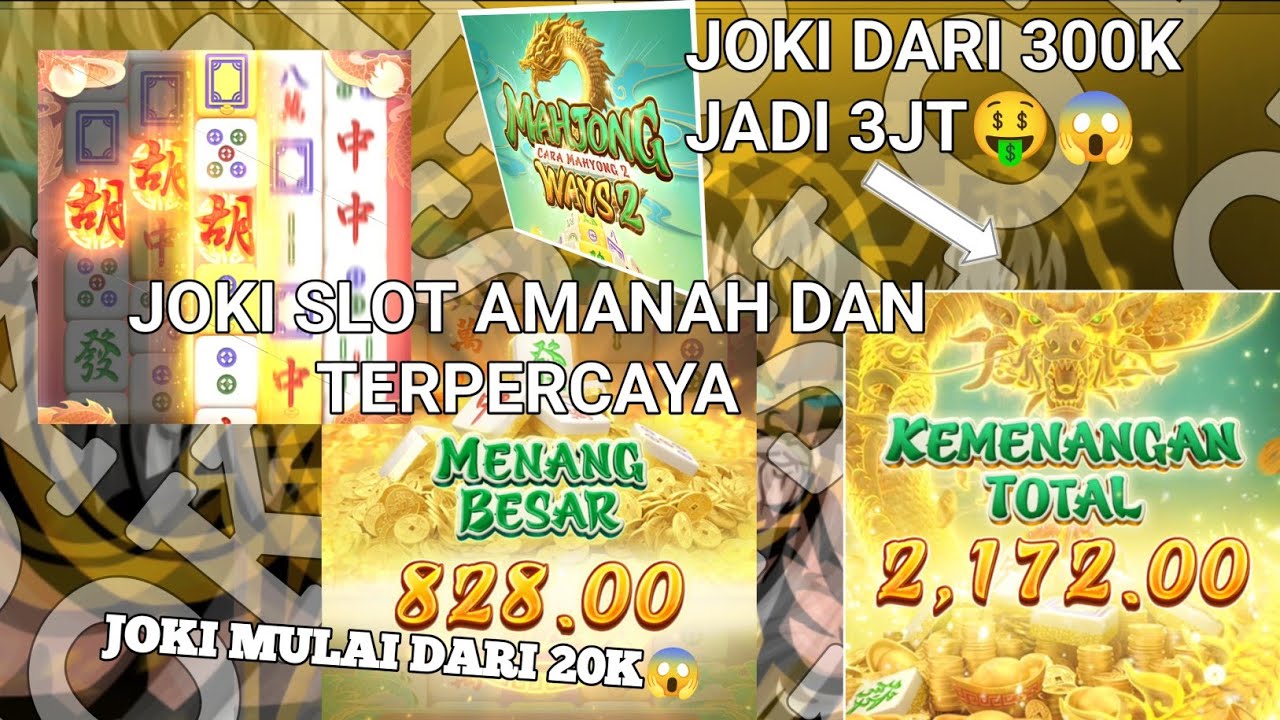 COBA MAEN MAHYONG 2!!! , KERJAIN JOKI 300K TEMBUS 3.4JT , GAS JOKI DM AJA