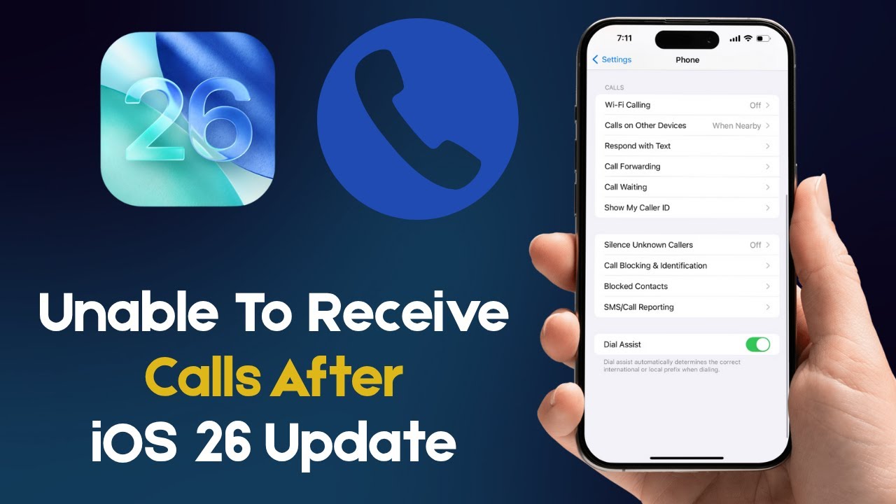How To Fix Unable To Receive Calls after iOS 26 Update