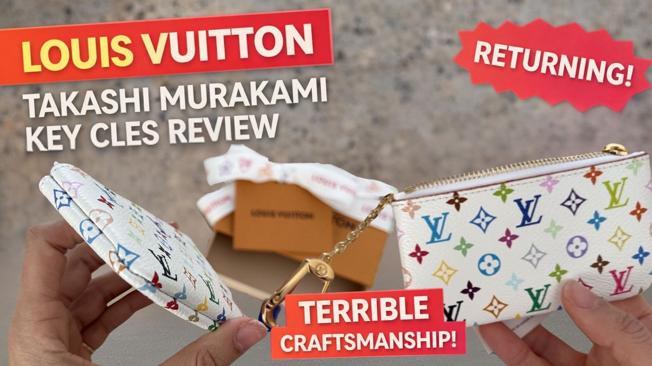 УЖАСНОЕ качество изготовления?! Обзор брелока Louis Vuitton Такаши Мураками | (Спойлер: Возвращаю...