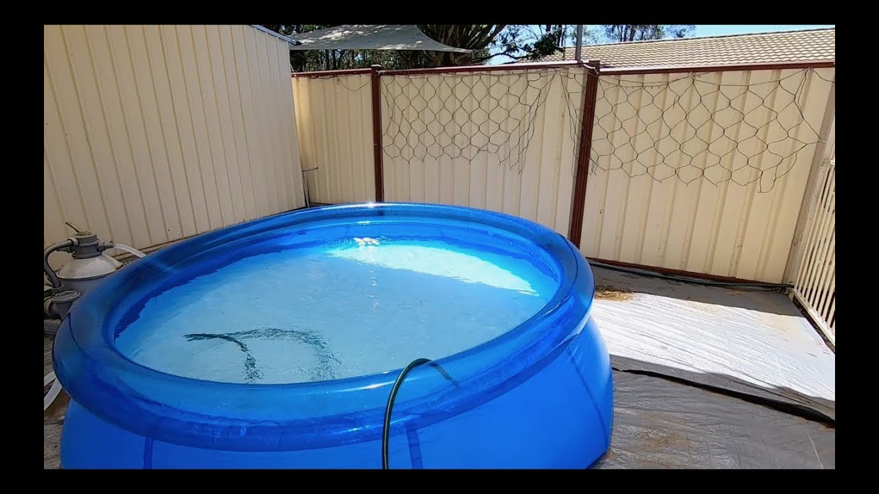 10ft round bestway pool