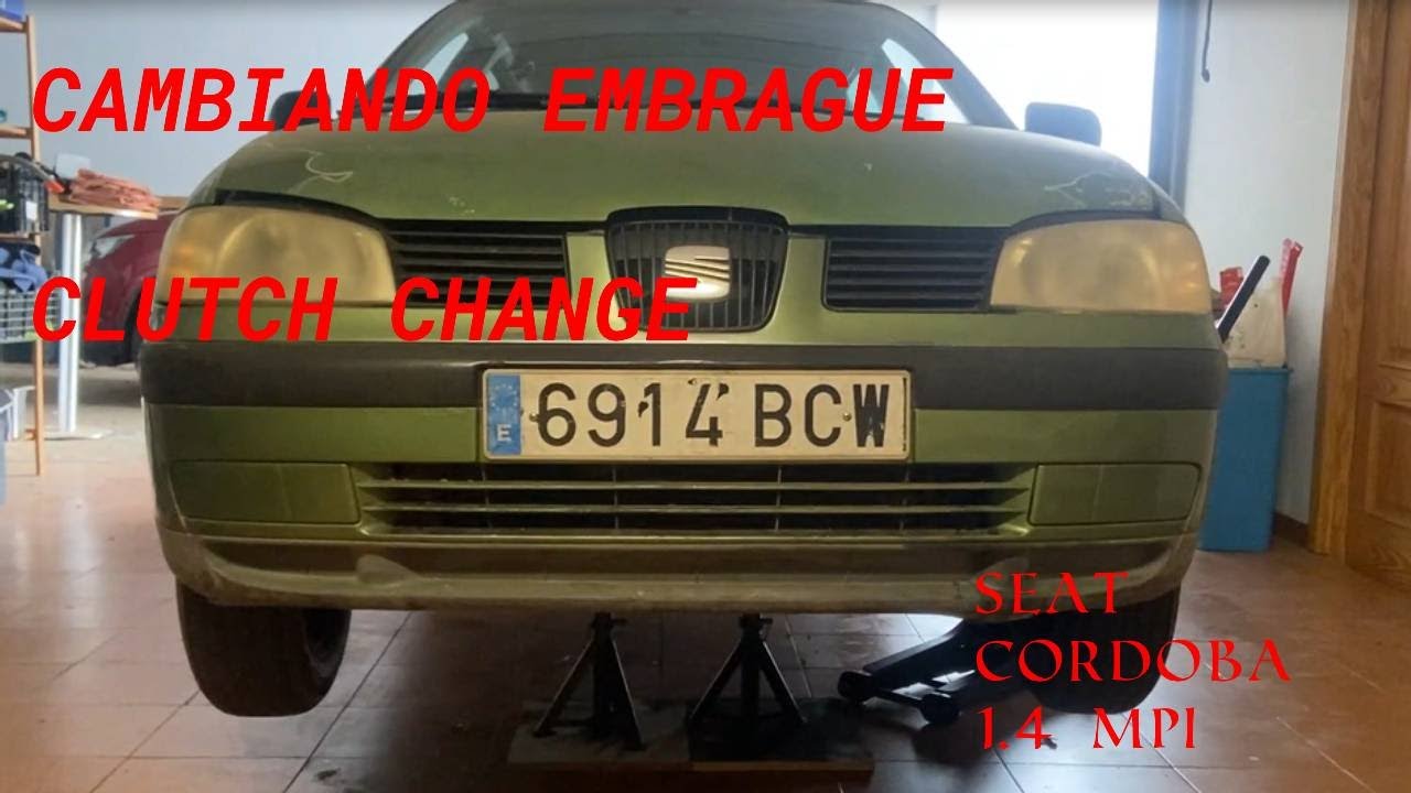 Clutch change/ Cambiando embrague SEAT CORDOBA 1.4 MPI 🚗⚙️