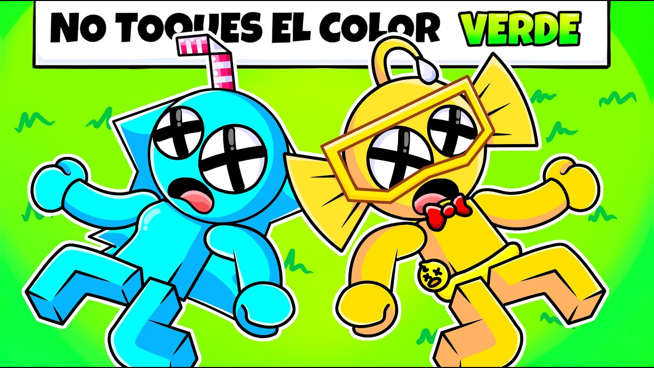 NO TOQUES el COLOR EQUIVOCADO en Roblox!