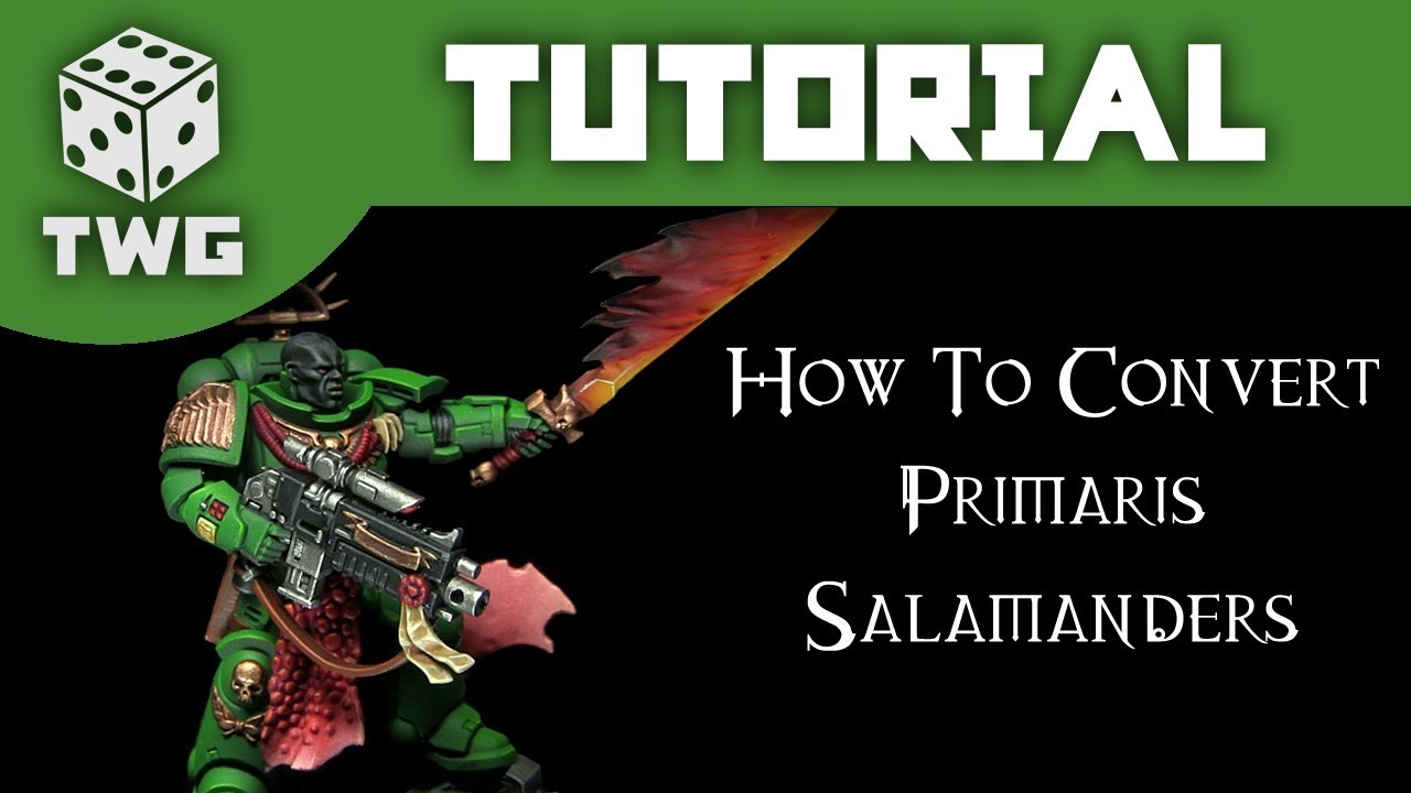 How To Convert Primaris Salamanders: Warhammer 40k Tutorial: