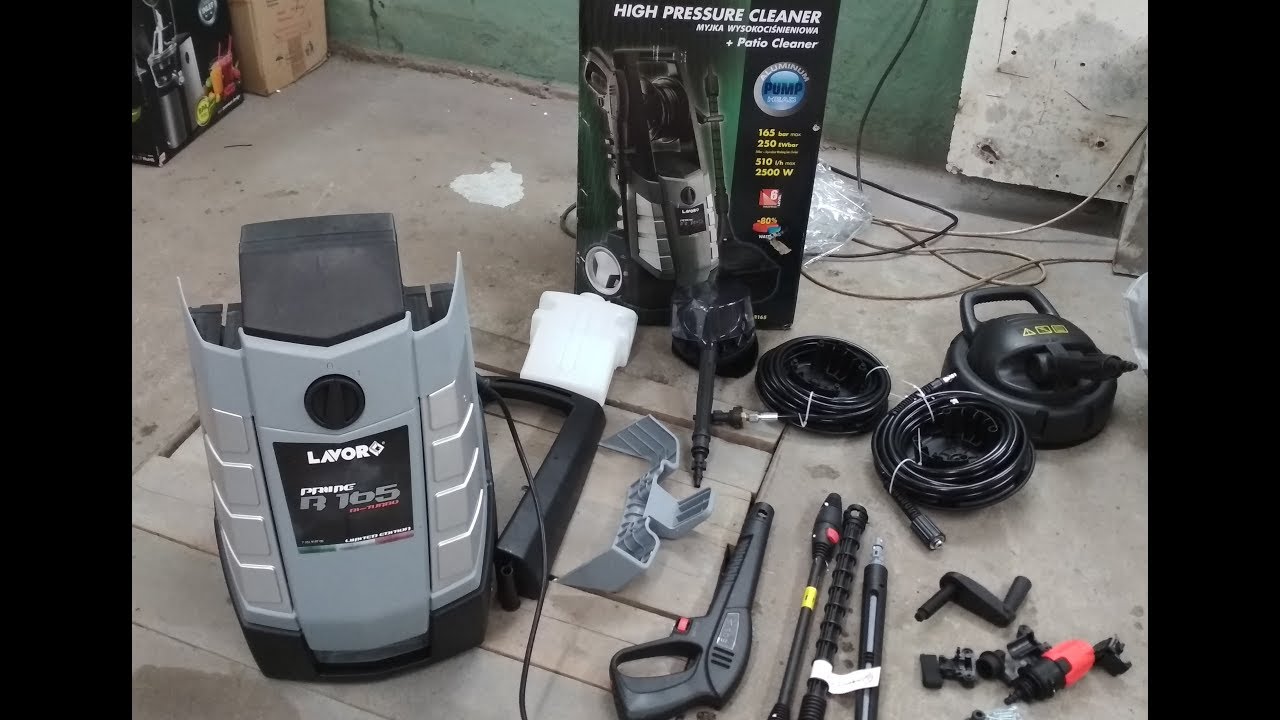 Myjka wysokociśnieniowa Lavor R165 z allegro