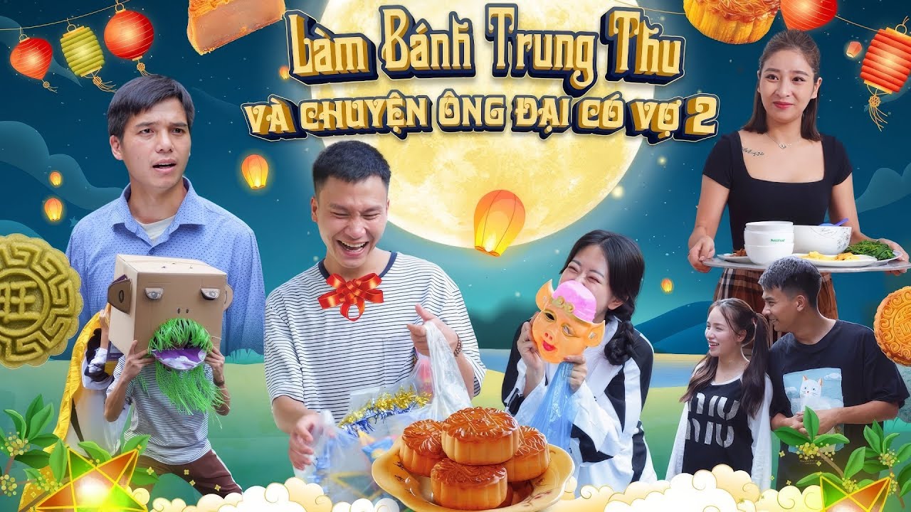LÀM BÁNH TRUNG THU VÀ CHUYỆN ÔNG ĐẠI CÓ VỢ 2 | Hai Anh Em P.638 | Phim Tình Cảm Hài Hước Gãy Media