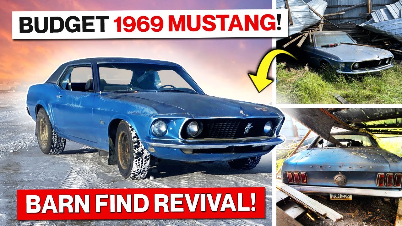 Abandoned For 32 Years! 1969 Mustang! Budget Transformation!