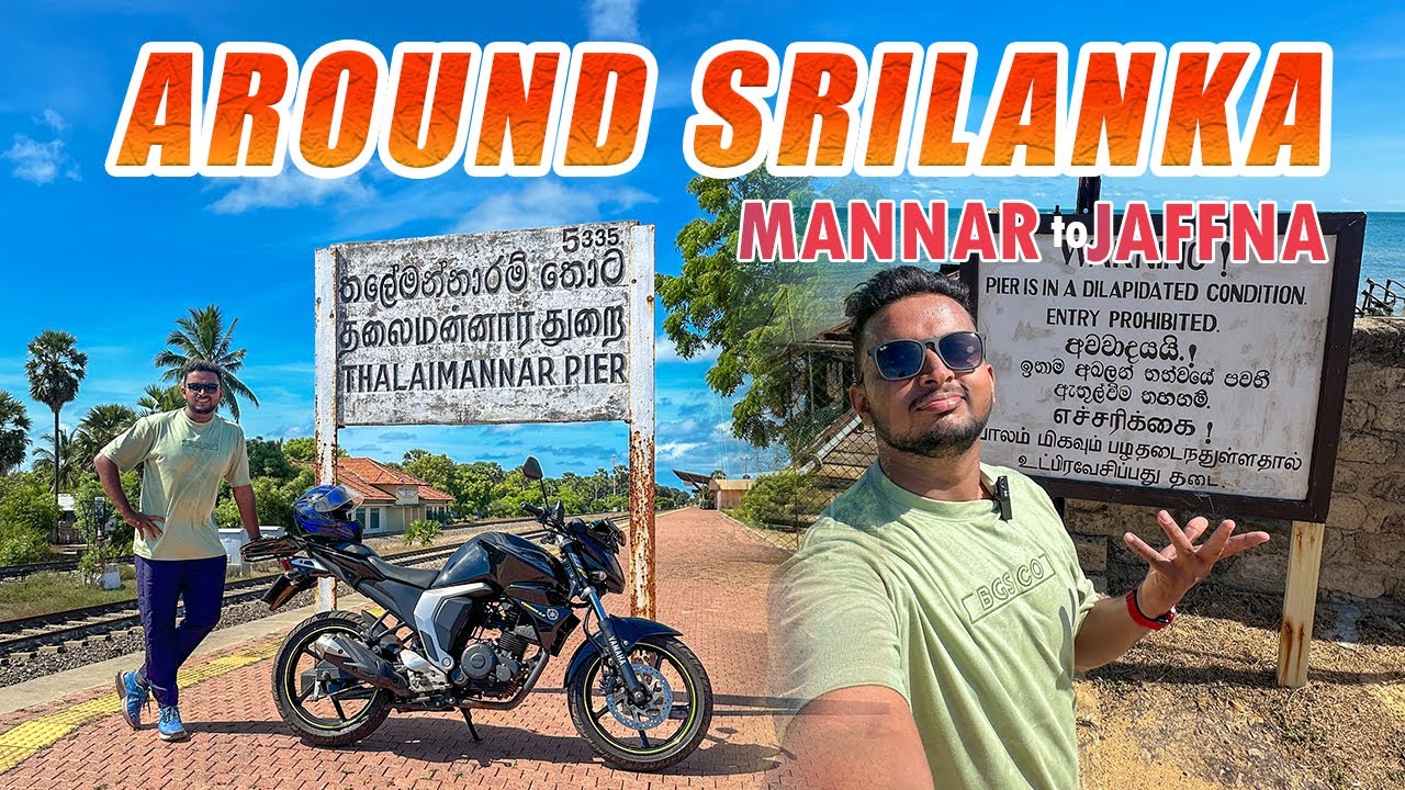 Mannar to Jaffna | Day 2 | Around Srilanka Bike Ride 🇱🇰