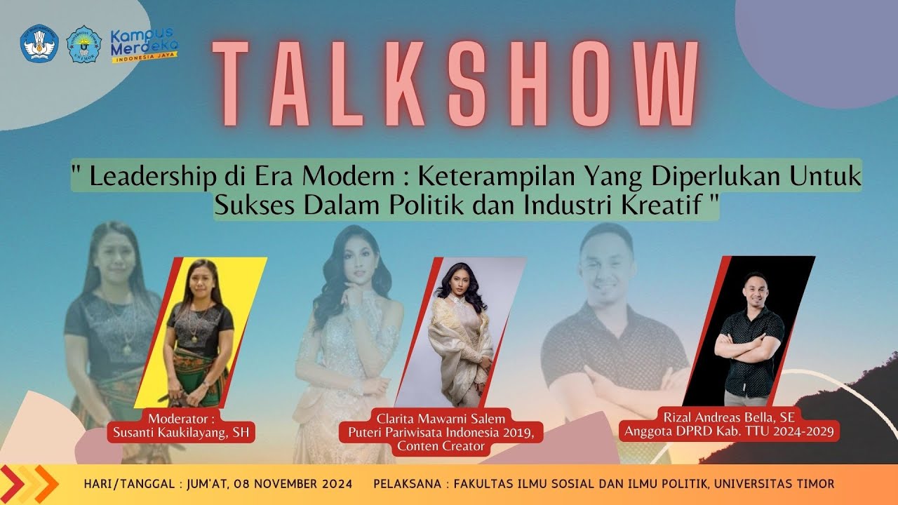 Talkshow dengan tema 