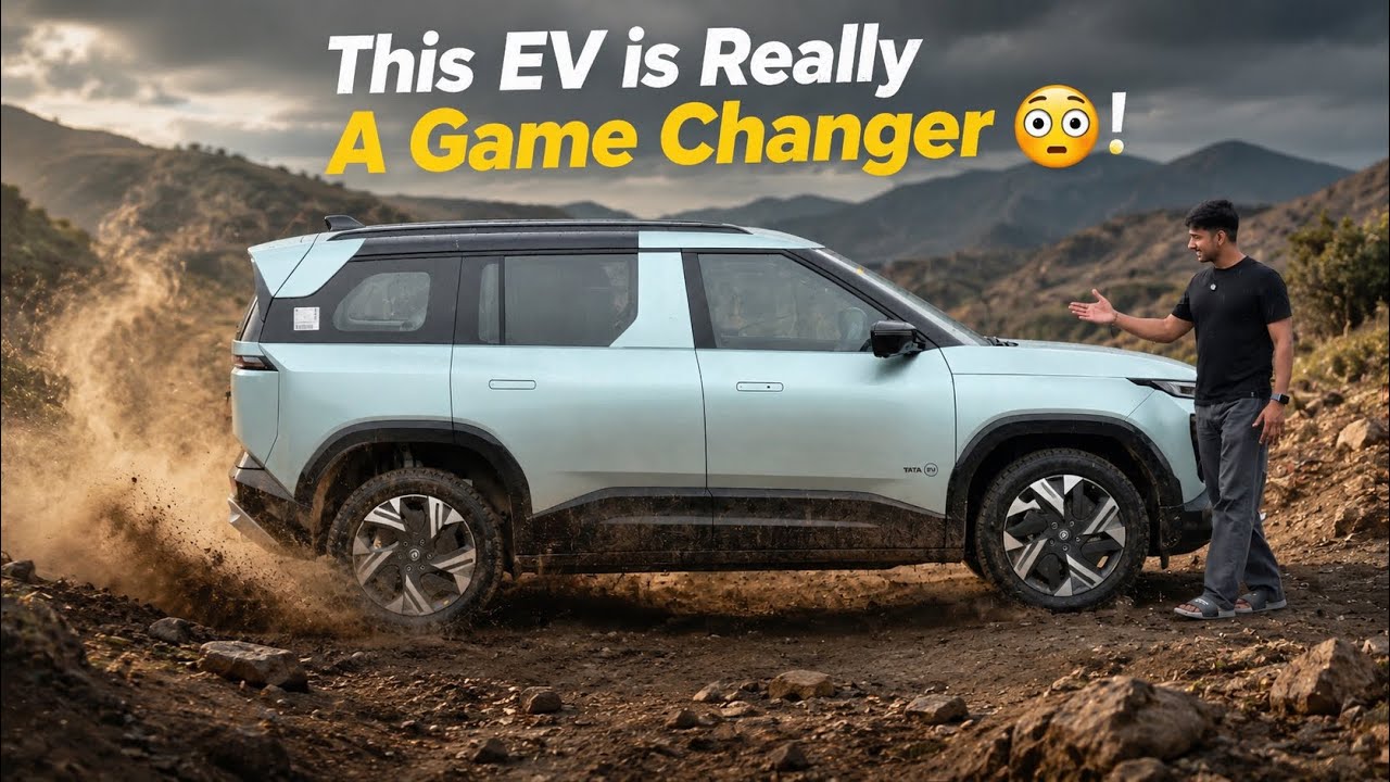 ज़्यादा Range चाहिए है तो Sierra ही लेनी पड़ेगी ✅! All New Tata Sierra EV 75 Kwh 🔥