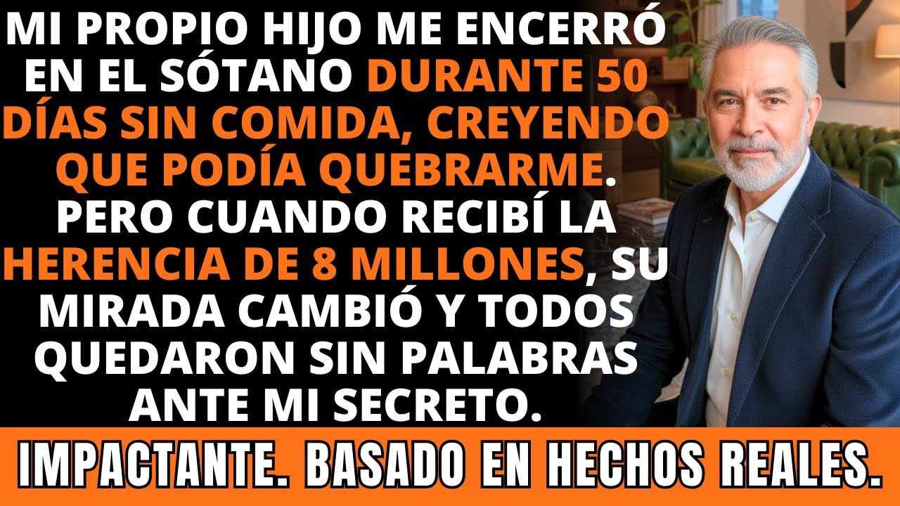 Mi Hijo Me Encerro en el Sotano 50 Dias Sin Comida Entonces Recibi una Herencia de $8 Millones