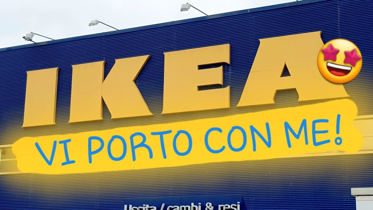 VI PORTO ALL'IKEA!🥰❤ VLOG tour IKEA e shopping per la mia casetta🏡😍