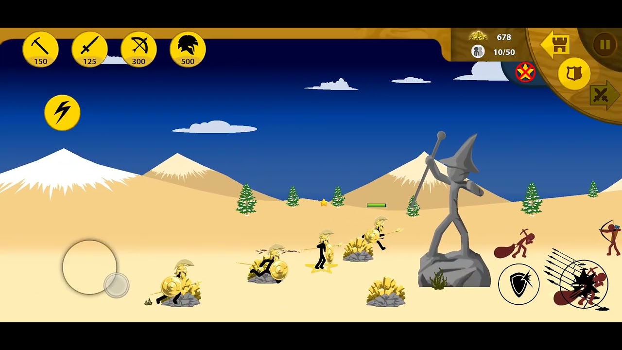 Chơi cổ điển stick war legacy (phần 1)