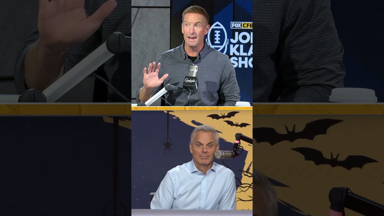Joel Klatt and Colin Cowherd on difference between coaching in CFB and NFL 🗣️ #cfb #klatt