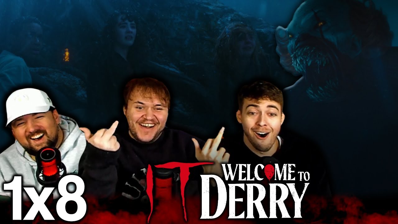 INSANE FINAL BATTLE! | IT Welcome to Derry 1x8 'Winter Fire' First Reaction