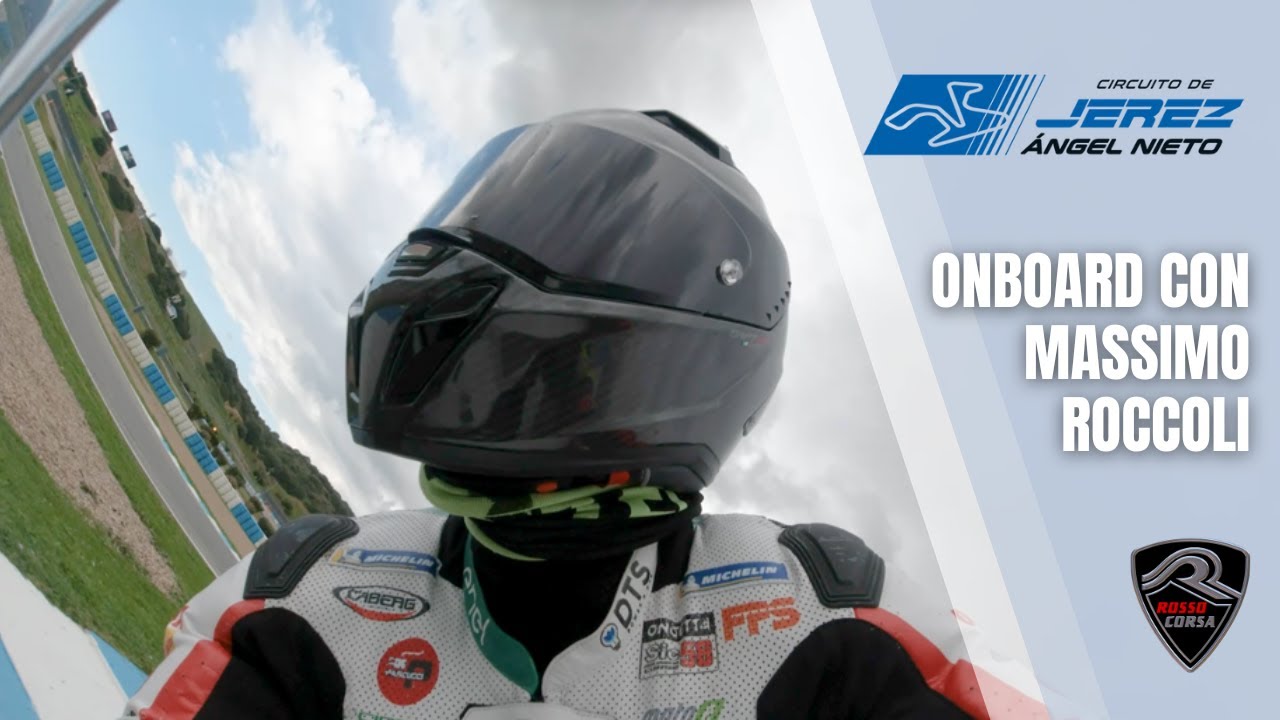 ONBOARD JEREZ: dentro al casco di Massimo Roccoli🔥