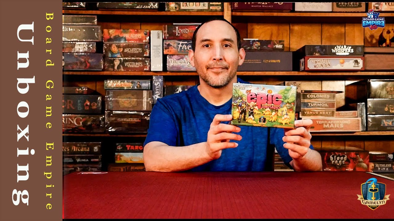 Tiny Epic Dinosaurs Unboxing - Gamelyn Games