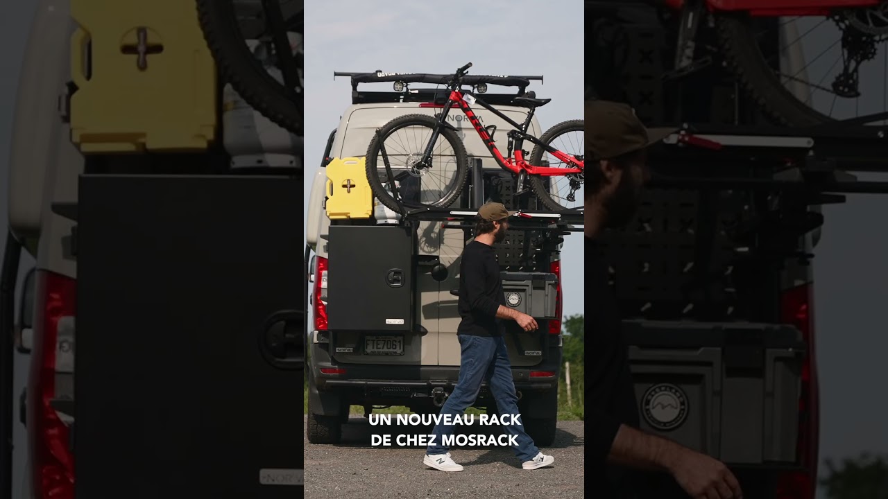 YAK Rack - NORVA Sprinter rear door carrier